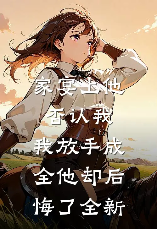 家宴上他否认我，我放手成全他却后悔了全新