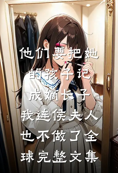 他们要把她的孩子记成嫡长子，我连侯夫人也不做了全球完整文集
