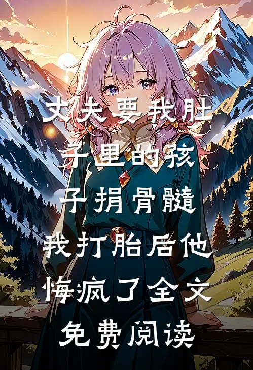 丈夫要我肚子里的孩子捐骨髓，我打胎后他悔疯了全文免费阅读