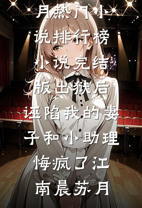 出狱后，诬陷我的妻子和小助理悔疯了江南晨苏月热门小说排行榜_小说完结版出狱后，诬陷我的妻子和小助理悔疯了江南晨苏月