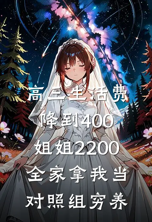 高三生活费降到400，姐姐2200，全家拿我当对照组穷养