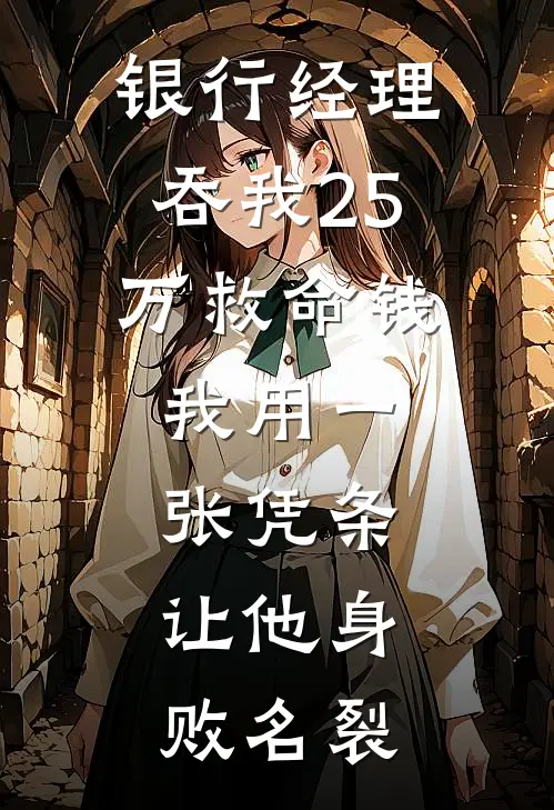 银行经理吞我25万救命钱，我用一张凭条，让他身败名裂