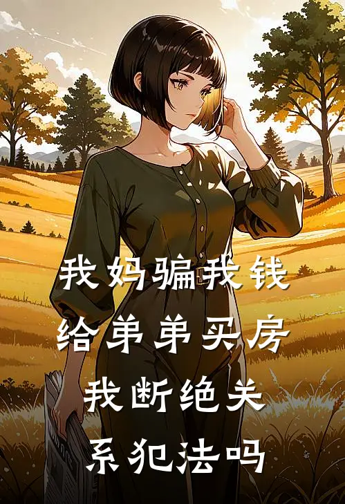 我妈骗我钱给弟弟买房我断绝关系犯法吗