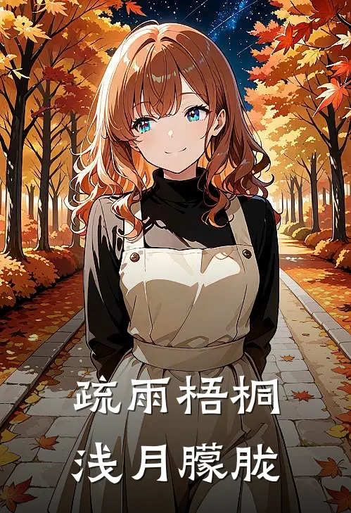 疏雨梧桐浅月朦胧