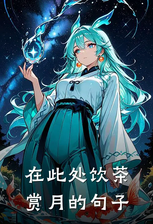 在此处饮茶赏月的句子