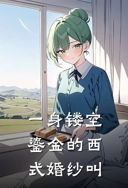 一身镂空鎏金的西式婚纱叫