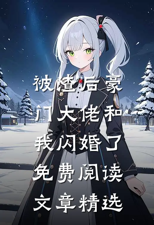 被渣后豪门大佬和我闪婚了免费阅读文章精选