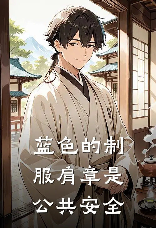 蓝色的制服肩章是公共安全