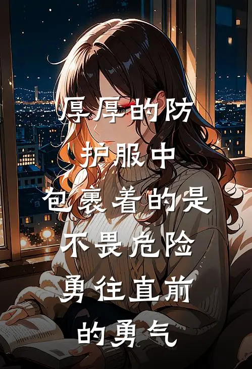 厚厚的防护服中,包裹着的是不畏危险、勇往直前的勇气