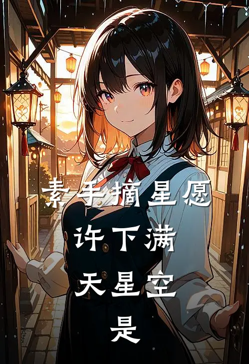 素手摘星愿,许下满天星空. 是