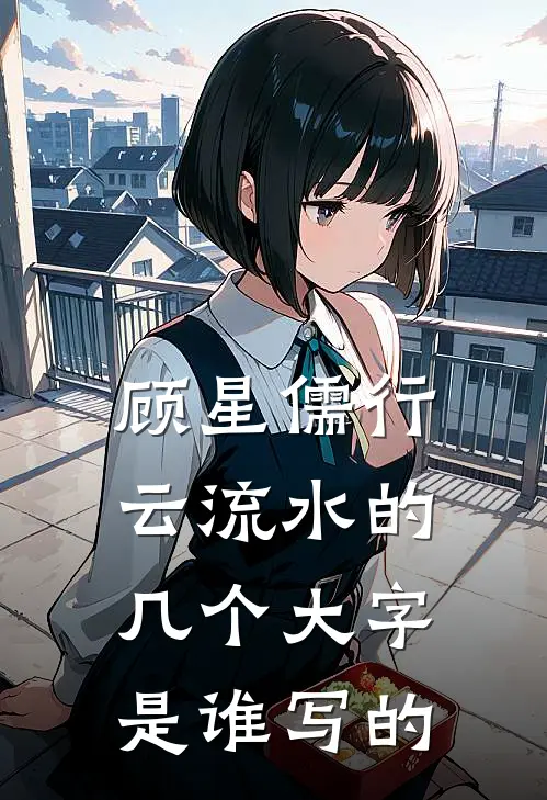 顾星儒行云流水的几个大字是谁写的