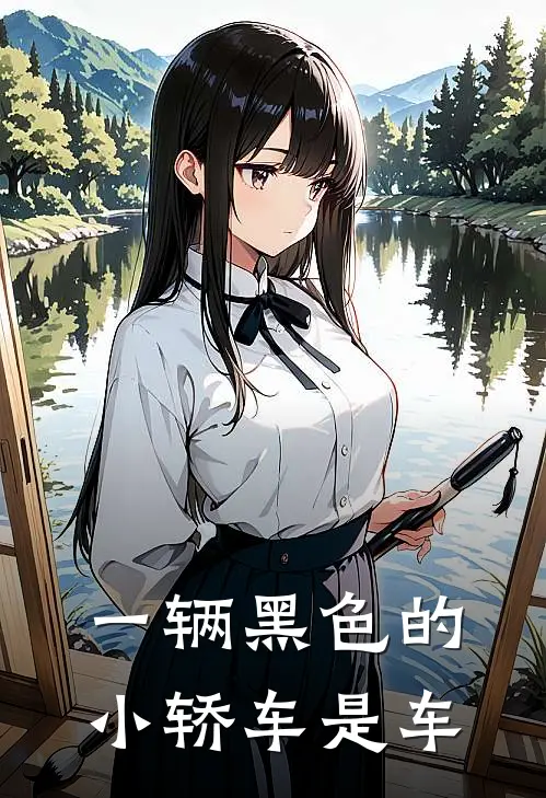一辆黑色的小轿车是车