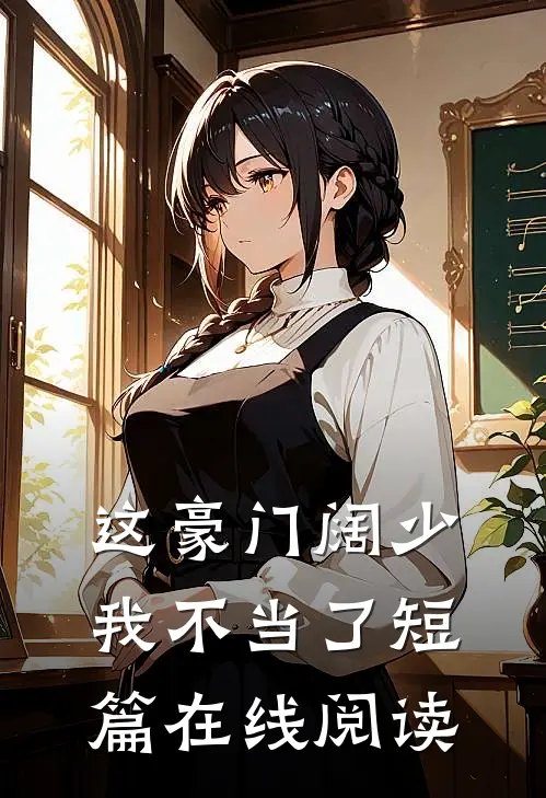 这豪门阔少我不当了短篇在线阅读