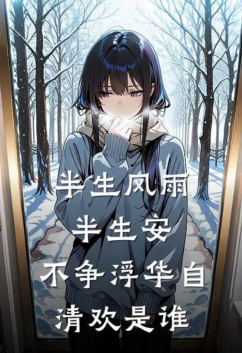 半生风雨半生安,不争浮华自清欢是谁