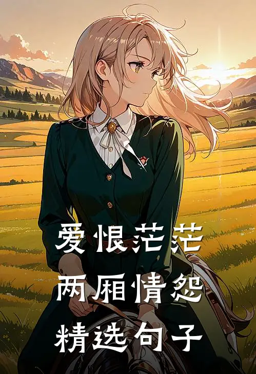 爱恨茫茫两厢情怨精选句子