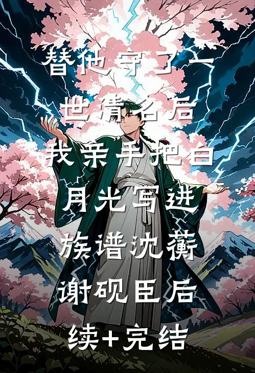 替他守了一世清名后，我亲手把白月光写进族谱沈蘅谢砚臣后续+完结