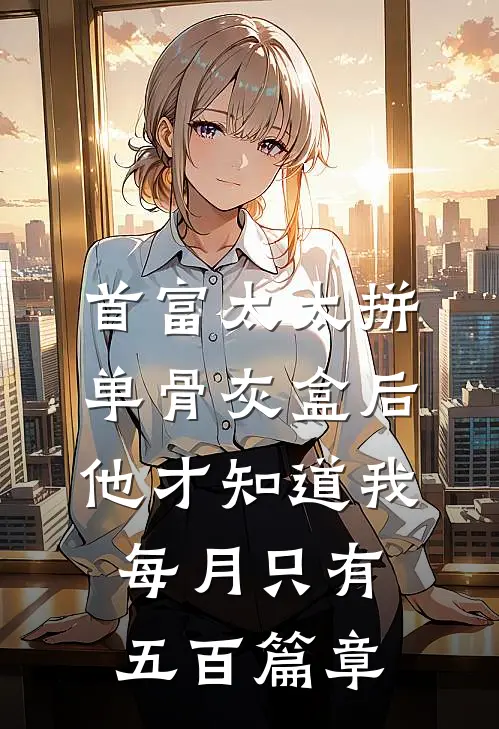 首富太太拼单骨灰盒后，他才知道我每月只有五百篇章