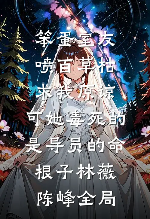 笨蛋室友喷百草枯求我原谅，可她毒死的是导员的命根子林薇陈峰全局