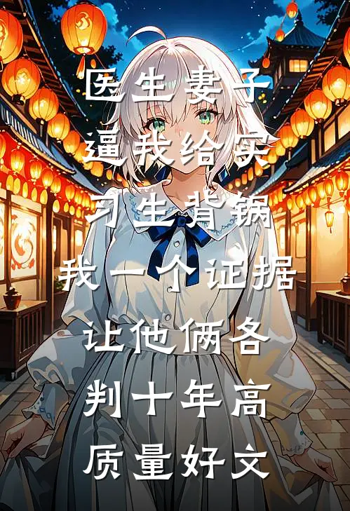 医生妻子逼我给实习生背锅，我一个证据让他俩各判十年高质量好文
