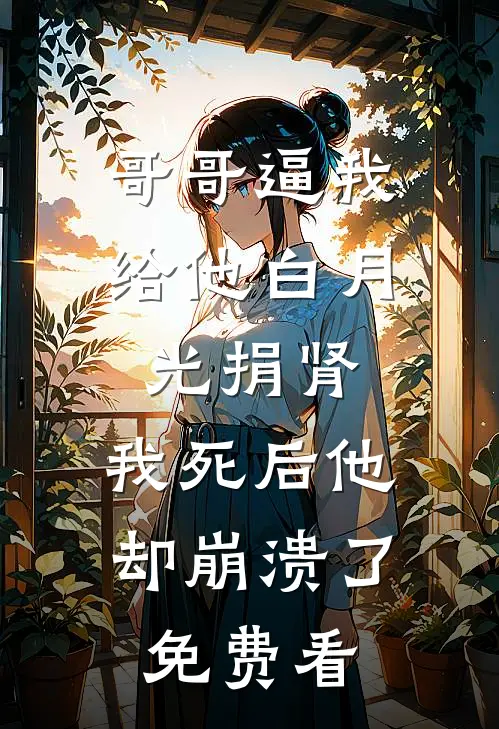 哥哥逼我给他白月光捐肾，我死后他却崩溃了免费看