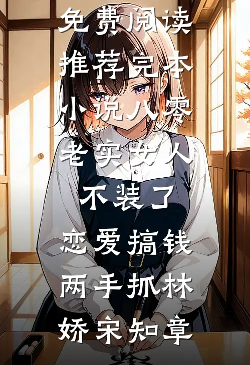 八零：老实女人不装了，恋爱搞钱两手抓林娇宋知章完整版免费阅读_推荐完本小说八零：老实女人不装了，恋爱搞钱两手抓林娇宋知章