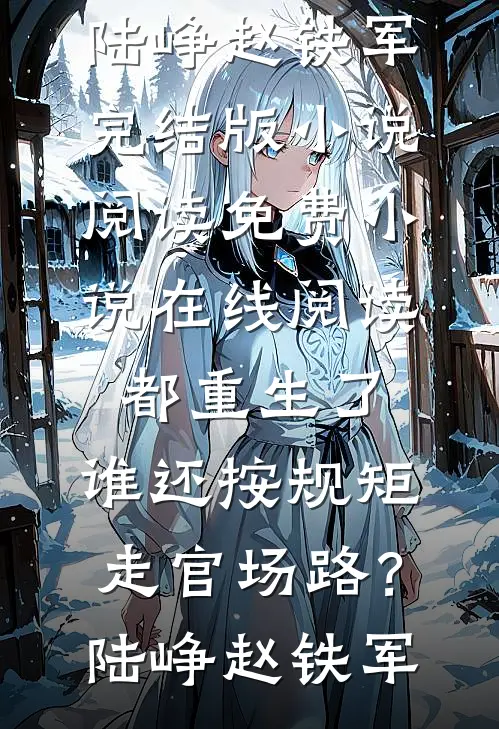 都重生了，谁还按规矩走官场路？陆峥赵铁军完结版小说阅读_免费小说在线阅读都重生了，谁还按规矩走官场路？陆峥赵铁军