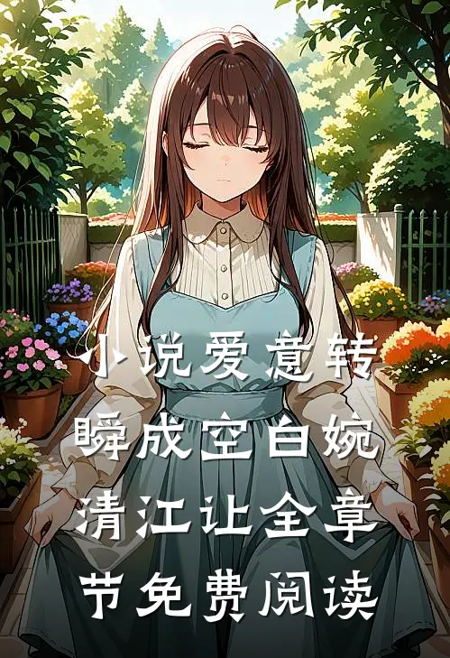 小说爱意转瞬成空白婉清江让全章节免费阅读